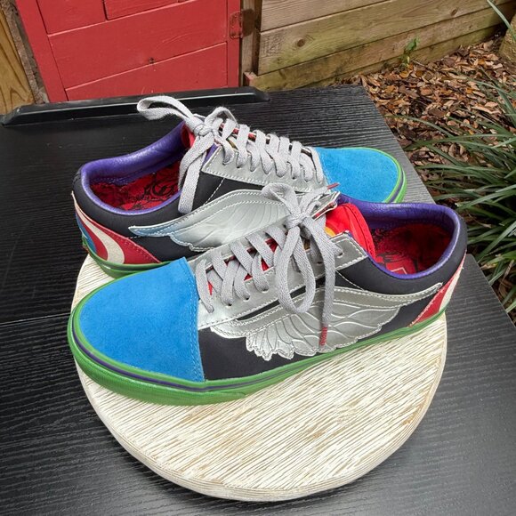 Vans Old Skool Marvel Avengers LMT EDITION 2018 Sneakers Unisex M 9 W 10.5 Retro - Picture 3 of 16